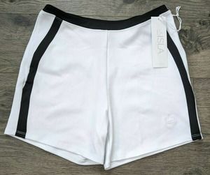 NWT Isla Sport Active Tennis Shorts Size Small Women's White